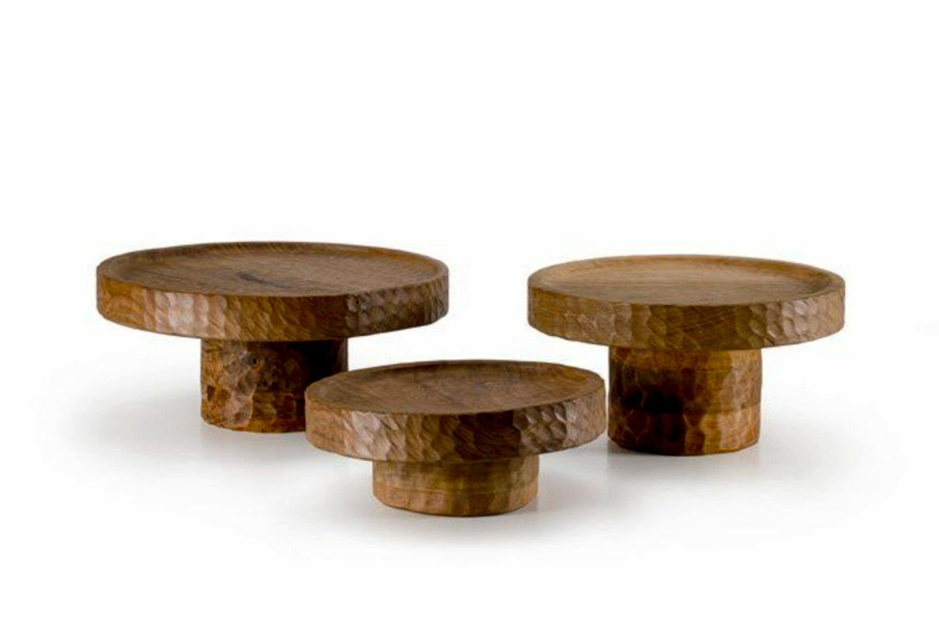 Scorpion Kesme Sunum Ahşabı Ayağı / Ceviz /  3087