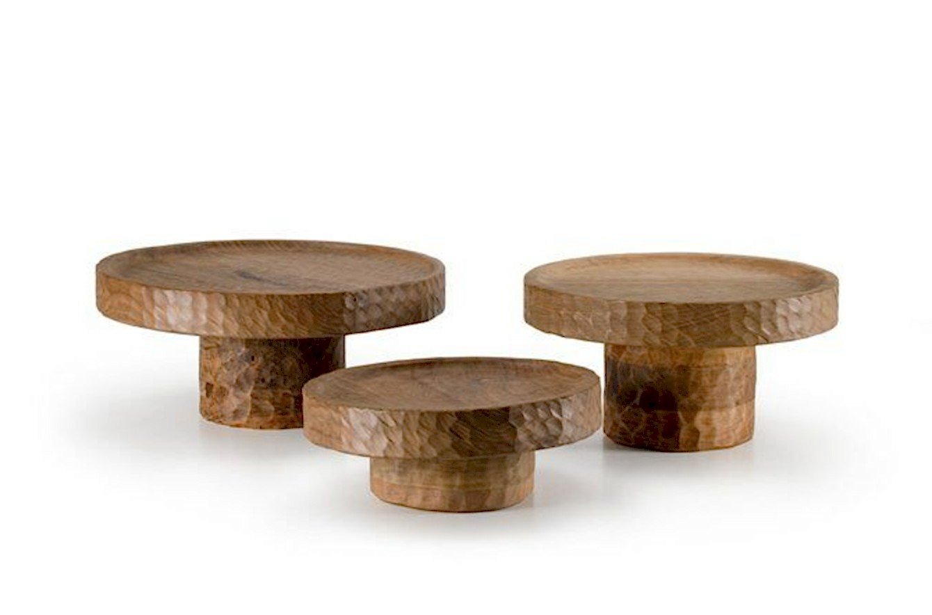 Scorpion Kesme Sunum Ahşabı Ayağı / Ceviz / 3088