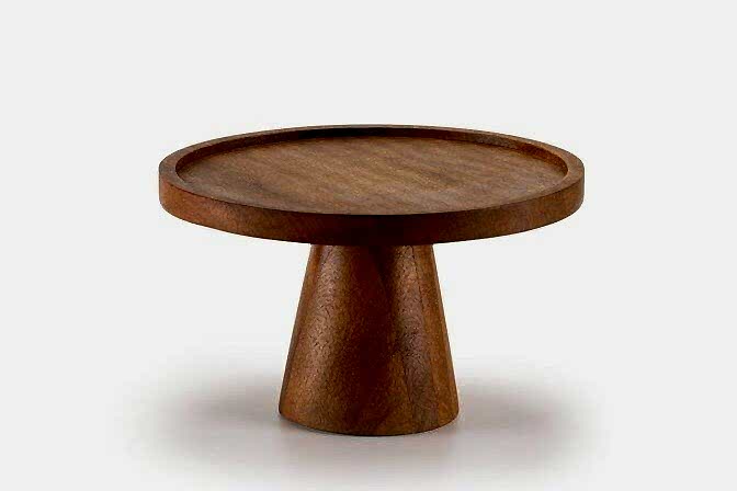 Yükseltici Set Kek Standı / İroko / 3162