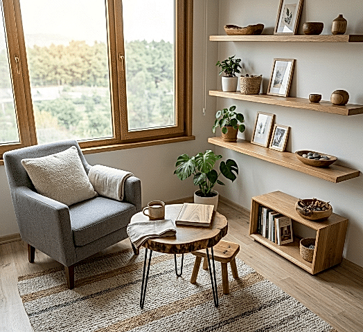 Minimalist Dekorasyonun Altın Kuralı: Az Eşya, Çok Ahşap