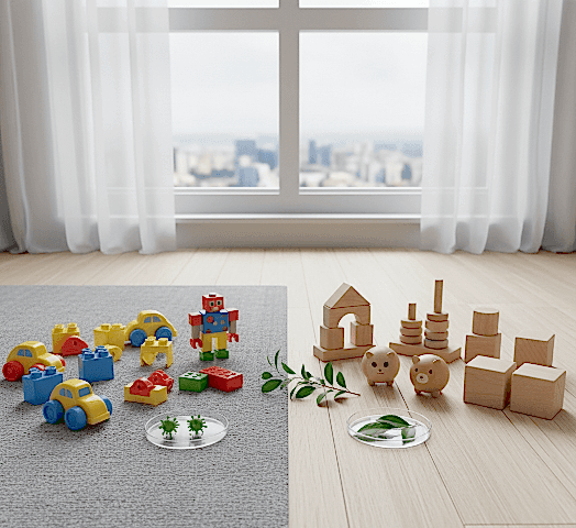 Plastik Oyuncaklar mı Ahşap Oyuncaklar mı? Sağlık Açısından Karşılaştırma