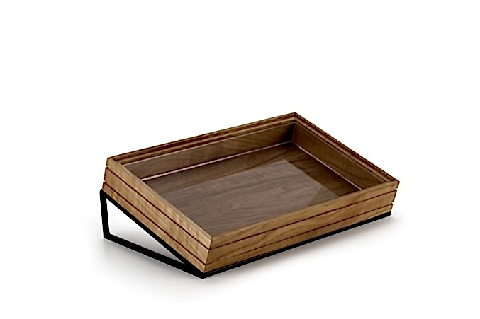 Ekmek Standı 1/2 Tepsi / Ceviz / 3015