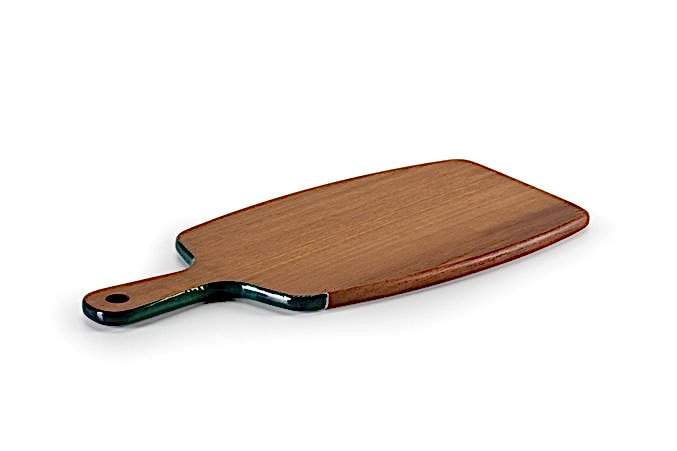 Epoksi Ahşap  Kesme Tahtası / İroko / 3206