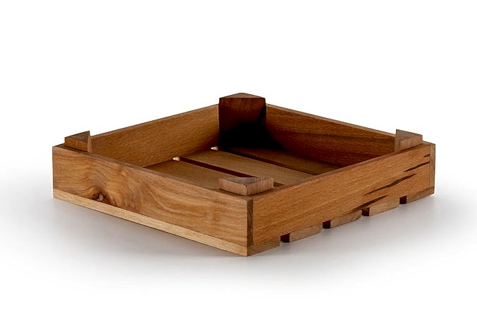 Oluklu Ahşap Tepsi / Kayın / 1929