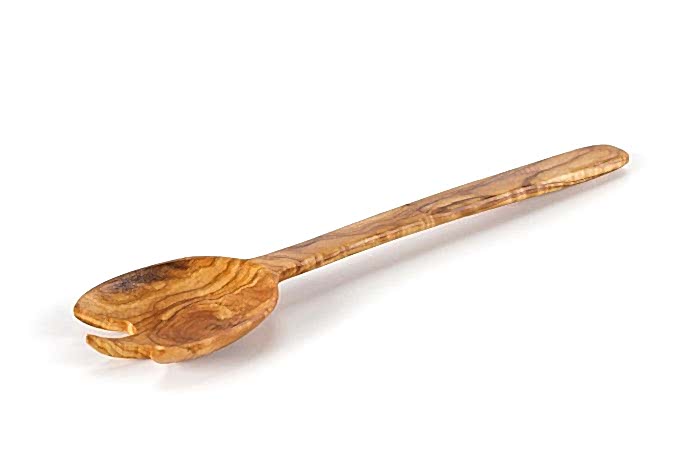 İki Dişli Salata Servis Çatalı / Zeytin / 604