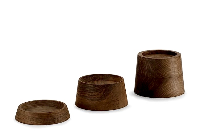 Cam İçecek Sunum Ahşabı Yükselticisi / Kiraz /  3110