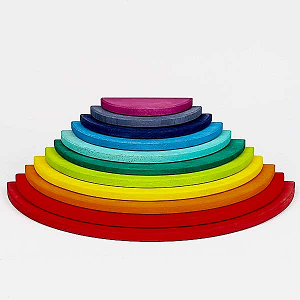 Waldorf 11 li Gökkuşağı Yarım Daire Tabla / 1054