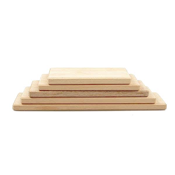 Waldorf 5 li Natürel Gökkuşağı Düz Tabla / 1059