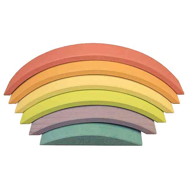 Waldorf 6 lı Pastel Gökkuşağı Köprü / 1008