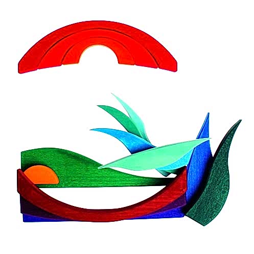 Waldorf Gün Batımı Puzzle / 1301