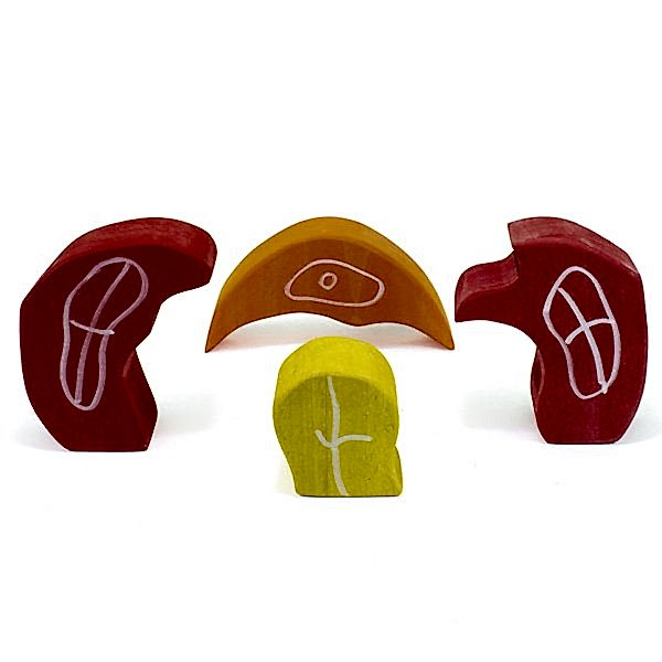 Waldorf Kırmızı Bungalow Ev / 1283