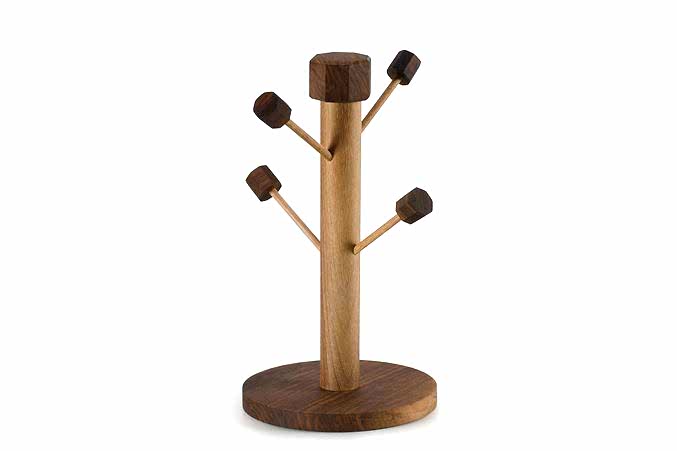 Simitlik Sunum Ahşabı / Ceviz / 3191-1